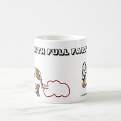 RoseWrites Magによる牛のための3-NOPなし コーヒーマグカップ (中央)