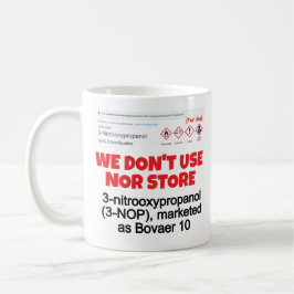 RoseWrites Magによる3-NOPの使用も保存もしない コーヒーマグカップ