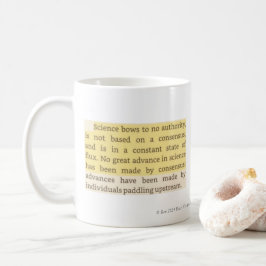 RoseWrites MugによるScience & Finners引用文 コーヒーマグカップ