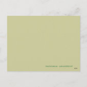 RoshシンプルなHashanahカード シーズンポストカード (裏面)