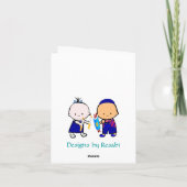 Rosh Hashanaのコラージュ シーズンカード (裏面)