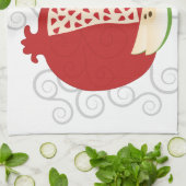 Rosh Hashanaの休日の台所装飾 キッチンタオル (折り畳み)