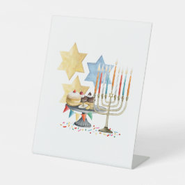 Rosh hashanaテーブル記号 台座サイン