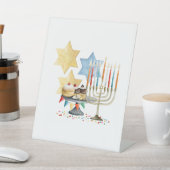 Rosh hashanaテーブル記号 台座サイン (インサイチュ)