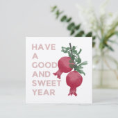 Rosh Hashanaユダヤ人の新年を願う。ポメグラネイト (スタンド正面)