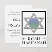 Rosh hashana写真招待 招待状 (正面/裏面)