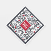 Rosh Hashana Bird, Trees & Pomegranates Holiday C スタンダードランチョンナプキン (角)