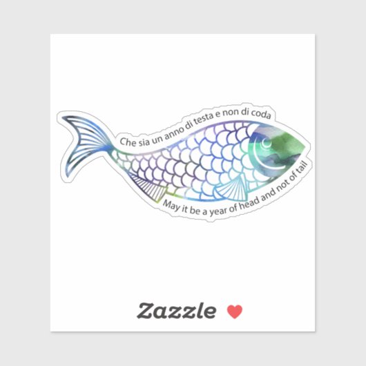 Rosh Hashana Blessing in Judeo-Italian シール (シート)