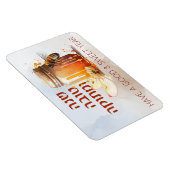 Rosh Hashana Hebrew Honey Apple Shana Tova マグネット (右側)