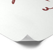 Rosh Hashana Hebrew Shana Tova u'Metuka ポスター (角)