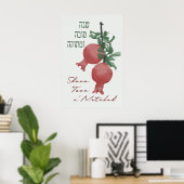 Rosh Hashana Hebrew Shana Tova u'Metuka ポスター (ホームオフィス)