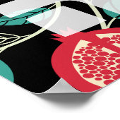 Rosh Hashana Jewish New Yearの「Shana Tova」 ポスター (角)