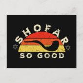 Rosh Hashanahショファーゲットプおもしろいン ポストカード (正面)