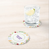 Rosh Hashanahユダヤ人の新年のご挨拶 ペーパーコースター (インサイチュ)