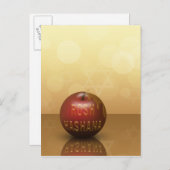 Rosh Hashanahユダヤ人の新年 – はがき シーズンポストカード (正面/裏面)