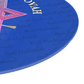 Rosh Hashanahユダヤ人新年Chalahボード カッティングボード (角)