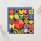 Rosh Hashanah企業の Jewish New Year Greetings カード (正面/裏面インサイチュ)