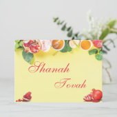 Rosh Hashanah – シャナトヴァユダヤ人の新年の休日 カード (スタンド正面)