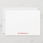 Rosh Hashanah – シャナトヴァユダヤ人の新年の休日 カード (裏面)