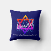 Rosh Hashanah 5783ダビデの星 クッション (裏面)