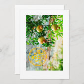 Rosh Hashanah, G'Mar Chatima Tova, Yom Kippur 5785 招待状 (正面/裏面)