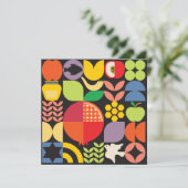 Rosh Hashanah Jewish New Year Pomegranate Honey Ca カード (スタンド正面)