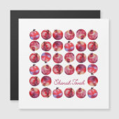 Rosh Hashanah Shanah Tovah Wishes Pomegranate Art (正面/裏面)