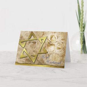 Rosh Hashanah-StarofDavid シーズンカード
