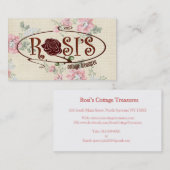 Rosiのコテージは名刺を秘蔵します 名刺 (正面/裏面)