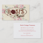 Rosiのコテージは名刺を秘蔵します 名刺 (正面/裏面)