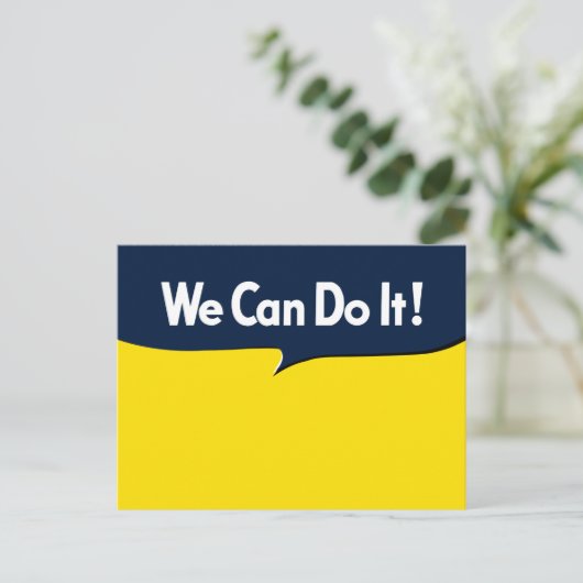 Rosieと言う事ができる ポストカード (スタンド正面)