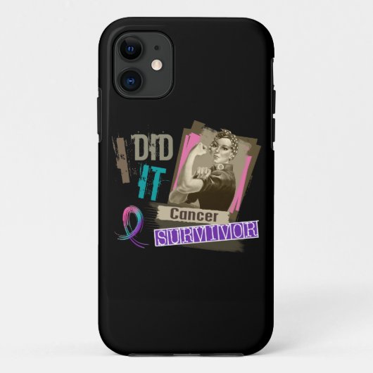 Rosieのセピア色私はそれを甲状腺癌しました Case-Mate iPhoneケース (裏面)