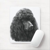 Rosieの標準プードル マウスパッド (マウス)