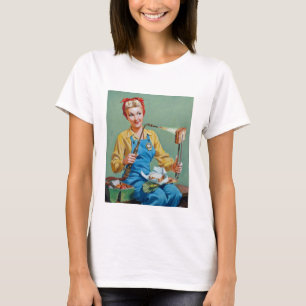 Rosieはリベッター焼かれたチーズを作ります Tシャツ