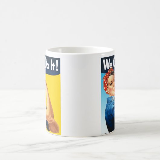 Rosieリベッターのギフトのマグ コーヒーマグカップ (中央)