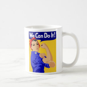 Rosieリベッターのグラフィック・デザイン コーヒーマグカップ