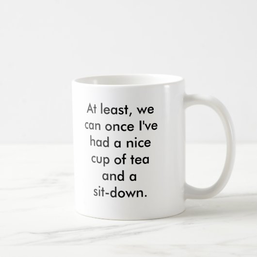 Rosieリベッターのティーブレイク コーヒーマグカップ (右)