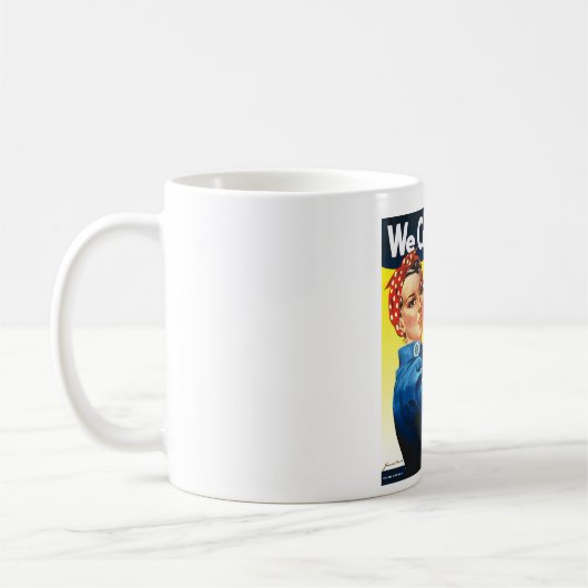 Rosieリベッターのマグ コーヒーマグカップ (左)