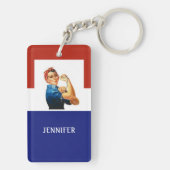 Rosieリベッターの神聖な数珠 キーホルダー (裏面)