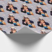 Rosieリベッター及び米国市民デザイン ラッピングペーパー (角)