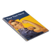 Rosieリベッター私達はそれをしてもいいです! ここのあなたの文字 ノートブック (右側)