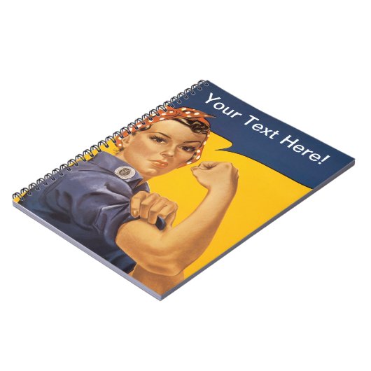 Rosieリベッター私達はそれをしてもいいです! ここのあなたの文字 ノートブック (左側)