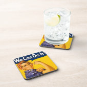 Rosieリベッター私達はヴィンテージそれをしてもいいです コースター (右側)