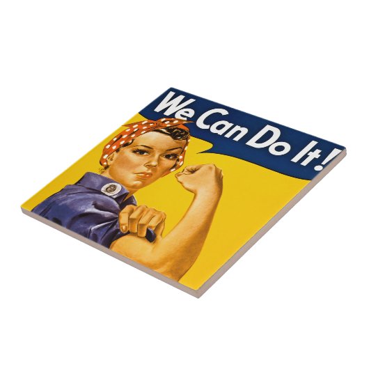 Rosieリベッター私達はヴィンテージそれをしてもいいです タイル (側面)