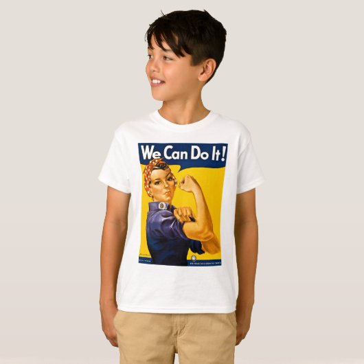 Rosieリベッター私達はヴィンテージそれをしてもいいです Tシャツ (正面フル)