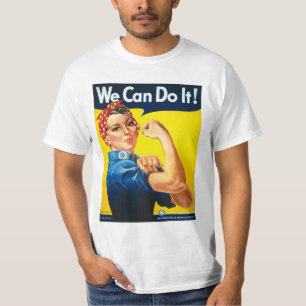 Rosieリベッター私達はヴィンテージそれをしてもいいです Tシャツ