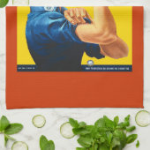 Rosieリベッター私達は台所タオルそれをしてもいいです キッチンタオル (折り畳み)