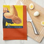 Rosieリベッター私達は台所タオルそれをしてもいいです キッチンタオル (四つ折り)