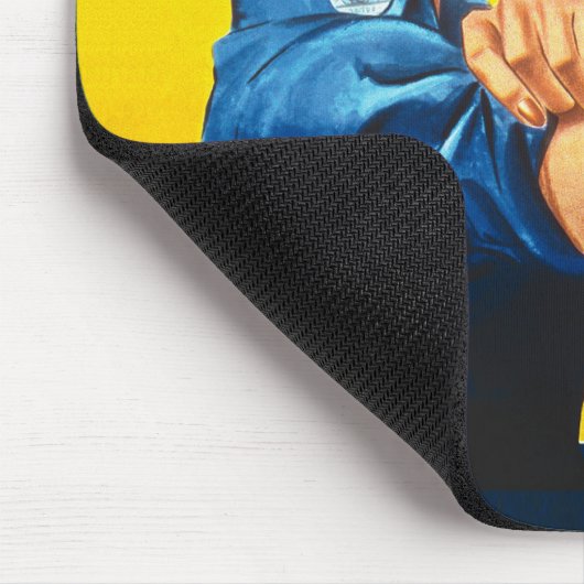 Rosieリベッター私達は第二次世界大戦それをしてもいいです マウスパッド (コーナー)