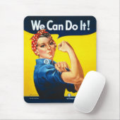 Rosieリベッター私達は第二次世界大戦それをしてもいいです マウスパッド (マウス)